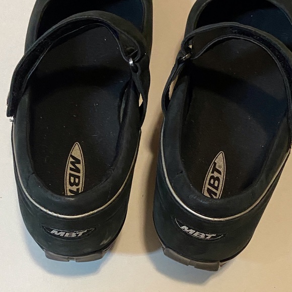 MBT Art Shoe Rocker High Leather Kesho MJ Black Loafers Women’s Size EUR 40 - Picture 4 of 14